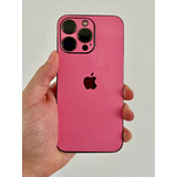 Skin Vinil Premium Rosa Pastel Gloss Para iPhone 13 Pro Max