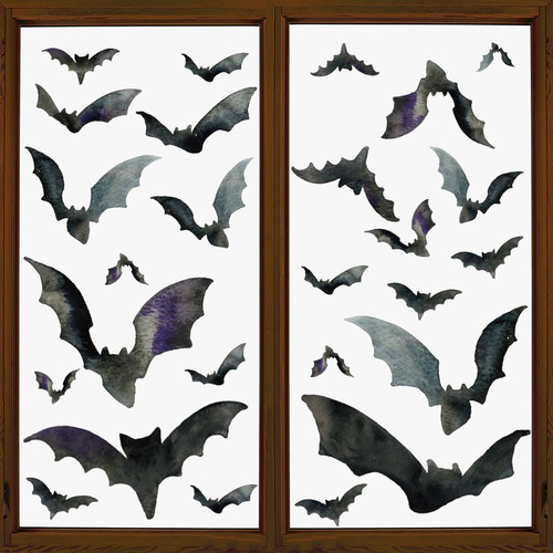 Horaldaily 95 Pcs Etiqueta Adhesiva Para Ventana De Hallowee