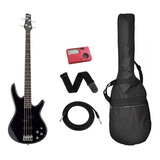 Combo Bajo Eléctrico Activo Ibanez Serie Gio Gsr200 Cuo