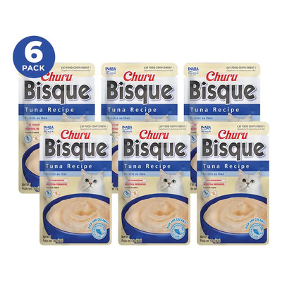 Churu Gato Bisque Atún, Puré Cremoso, 6 Sobres | MercadoLibre