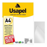 Papel Pérola A4 180g Pacote 30 Fls Branco Convites Cartões