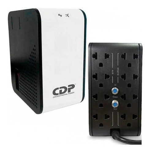 Regulador De Voltaje Cdp R2c-avr1008 1000va 500w 8 Contactos