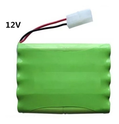 Bateria 12v Aaa Ni-mh 1000mah Para Carrinho + Carregador 12v