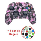 Funda Silicón Compatible Con Control Xbox One + Thumbs 09