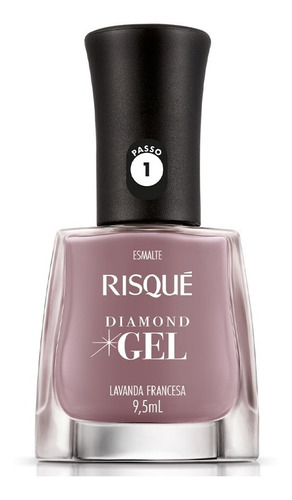 Esmalte Risque Diamond Gel Várias Cores Atacado Revenda Cores Lavanda Francesa