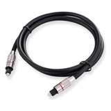 Cable Optico Fibra Optica Digital Audio 1 Metro Toslink