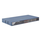 Switch Hikvision 24p Poe Fast Ethernet 400w