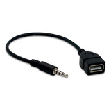 Cable De Audio For Coche Aux A Usb Cable Adaptador De 3,5mm