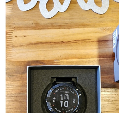 Smartwatch Garmin Zafiro Fenix 6 1.3  Caja 47mm 