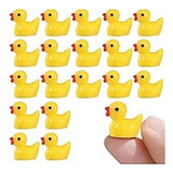 Mini Figura Patos De Jardín Hadas Terrario Suculentas  X20pz