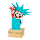 Figura Mario Bros Estatua De La Libertad Cosplay Super Mario
