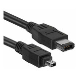 Cable Firewire 400 De 6 Pines A 4 Pines [6 Pies] Ieee 1394