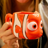 Taza Buscando A Nemo 3d Figura Cerámica Regalo Niños Niñas