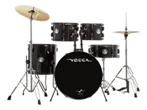 Bateria Vogga Urban Completa Bumbo 20 Vpd120 Bk Preta