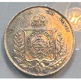 Moneda Antigua De Coleccion Mil Reales 1863 Plata Maciza 