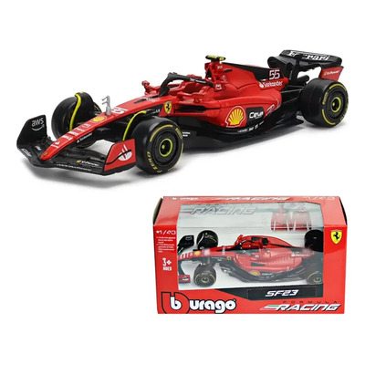 Hola.. Ruiyue Bburago Ferrari Sf23 #55 F1 Carlos Sainz ..