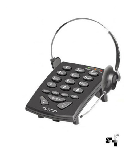 Telefono Felitron S8010 Vincha Headset Mejor Plantronic T110