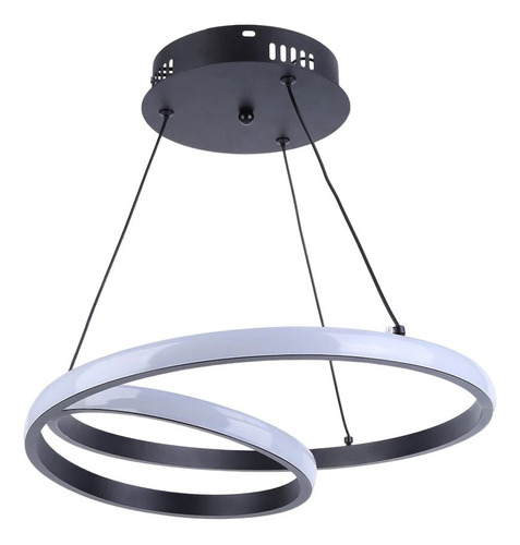 Candelabro Led, Colgante Ajustable, De Hierro Forjado