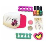 Kit Belleza Uñas Manicure Juguetes Para Niñas