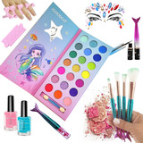 Kit De Maquillaje De Sirena Ideal Regalo Teen Adolescentes