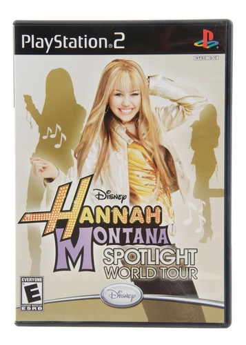 Jogo Da Disney Hannah Montana Spotlight World Tour Para Ps2