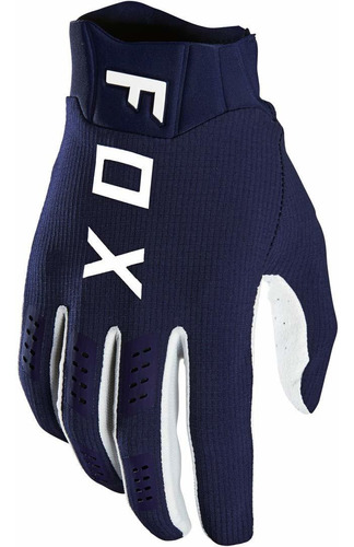 Fox Racing Guantes Flexair Para Hombre, Azul Marino, 2x