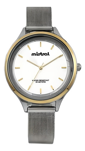 Reloj Mujer Mistral Lmi-1005tt-09 Agente Oficial 