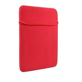 Funda Estuche En Neopreno Doble Faz Negro/ Rojo 14 Pulgadas