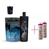Pó Descolorante + Ox 30 Volumes Souple Liss + Kit Shampoo