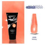 Polygel Powder Gel Acrygel Cherimoya Uv/led 50ml Colores Color 008 Victory