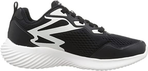 Tenis Skechers Bounder - Negro / Blanco- Hombre - 232376/bkw