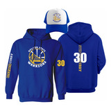 Kit De Sudadera + Gorra Golden State Warriors Stephen Curry