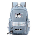 Mochila Kuromi De Gran Capacidad Para Estudiantes De Primari