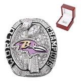 Nfl - Anillos De Campeonato De Los Baltimore Ravens 2012