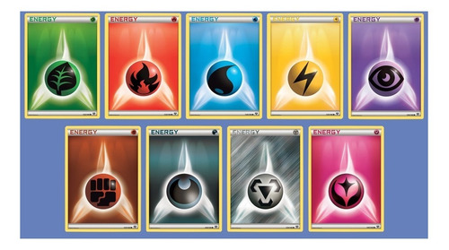 Pokemon Energias Pack X10 Unidades A Elección - Magic Z