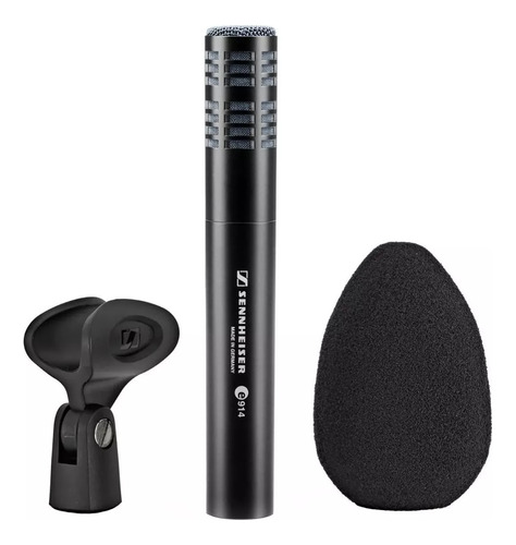 Micrófono Sennheiser E 914 Condensador Cardioide Color Negro