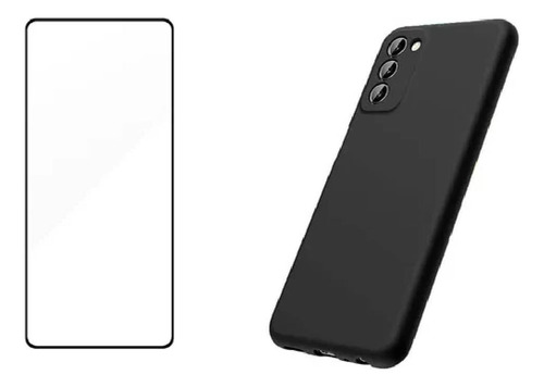 Carcasa Silicona Slim + Lamina Para Samsung Varios Modelos