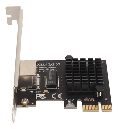 Gigabit Ethernet Card Pcie 10 100 1000 2.5gbps Rj45 Port