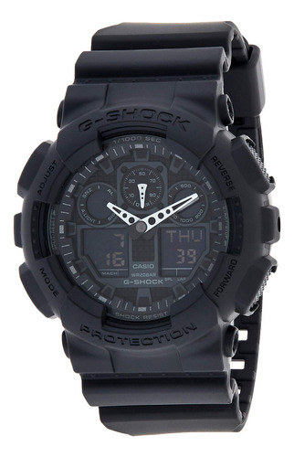 Reloj Militar G Shock Ga 100 Métrico. Hombre G Shock Negro