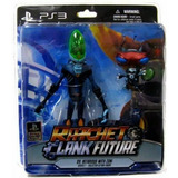 Figuras Ratchet And Clank Pack Dr. Nefarious Y Zoni