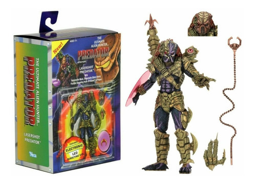 Neca Ultimate Alien Hunter Predator Lasershot Predator