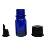 Envase Envase Vidrio Azul 5 Ml Caja Por 30 Und