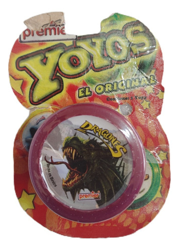 Yoyo Premier Original Rojo Version Dragones Negro Yo-yo