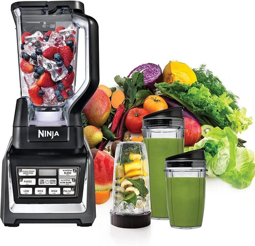 Licuadora Tritura Ninja + Nutri Ninja Duo 1200 W 2 En 1