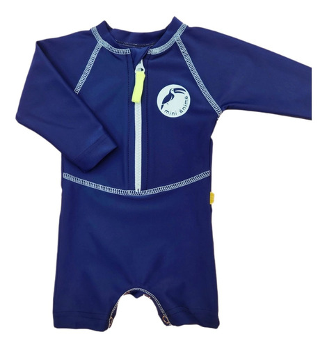 Enterito Uv 50 Body Traje De Baño Mini Anima Malla Bebe Humo