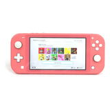 Consola Nintendo Switch Lite Coral, 32gb, Usado (g)