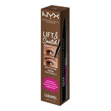 Lift And Snatch Brow Tint Pen Nyx Pmu Color Caramel