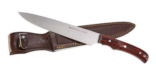 Cuchillo Muela Criollo 20 R Mango De Madera  Funda España C