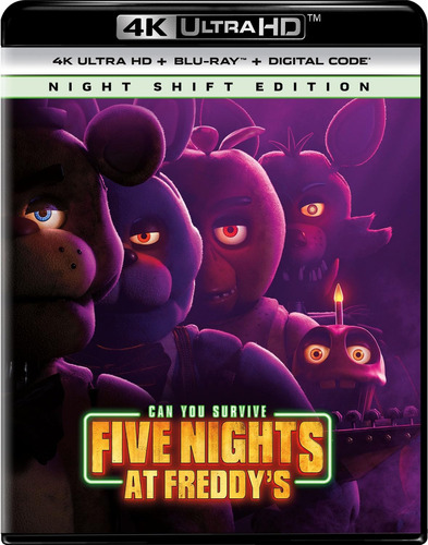 4k Ultra Hd + Blu-ray Five Nights At Freddys (2023)