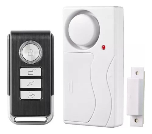 Alarma Para Ventanas Puertas Control Remoto Sensor Magnético